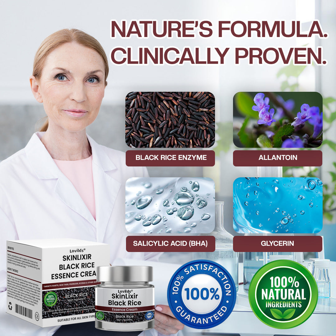 Lovilds® SkinLixir Black Rice Essence Cream