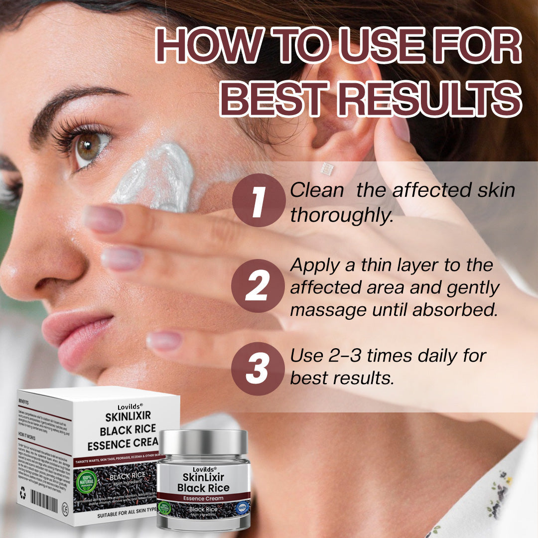 Lovilds® SkinLixir Black Rice Essence Cream
