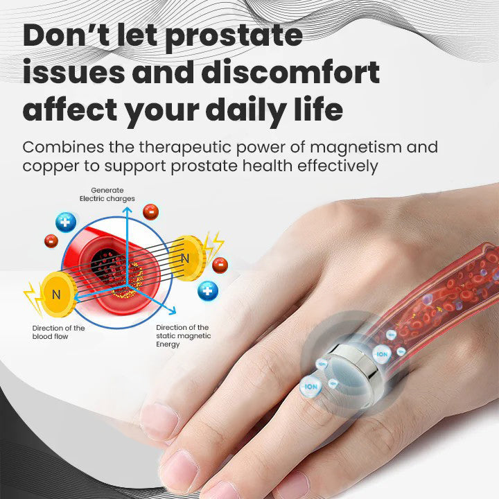 🎆 New Year's Eve Sale 一🎁 Official Brand Store Last Day Sale: Buy 1 Get 1 Free 🎇 Histone™ CopperMag Prostate Ring 🌟
